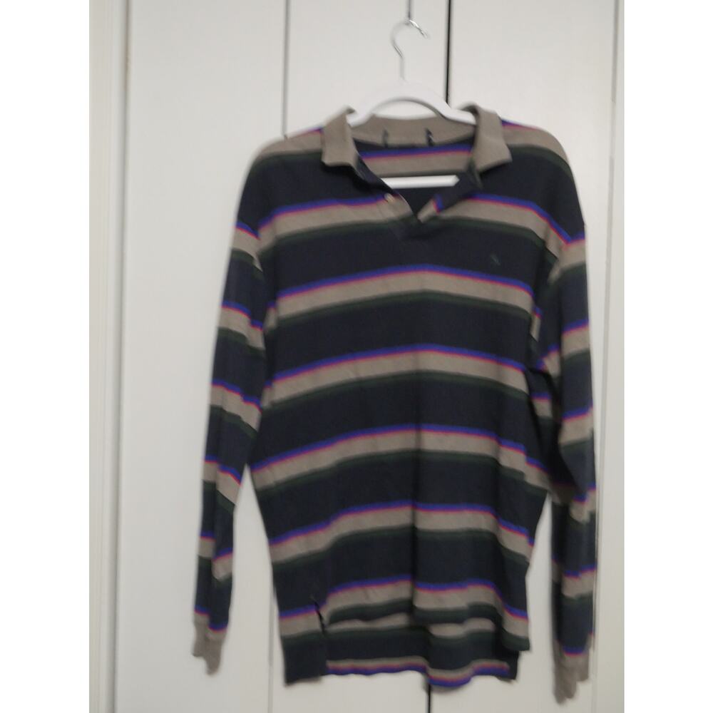 Long Sleeve Polo Shirt by Ralph Lauren - Size L